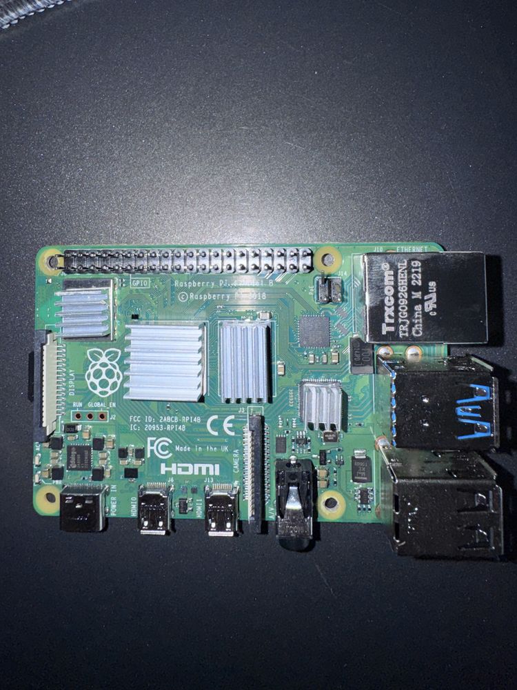 Мінікомп'ютер Raspberry PI 4 Model B