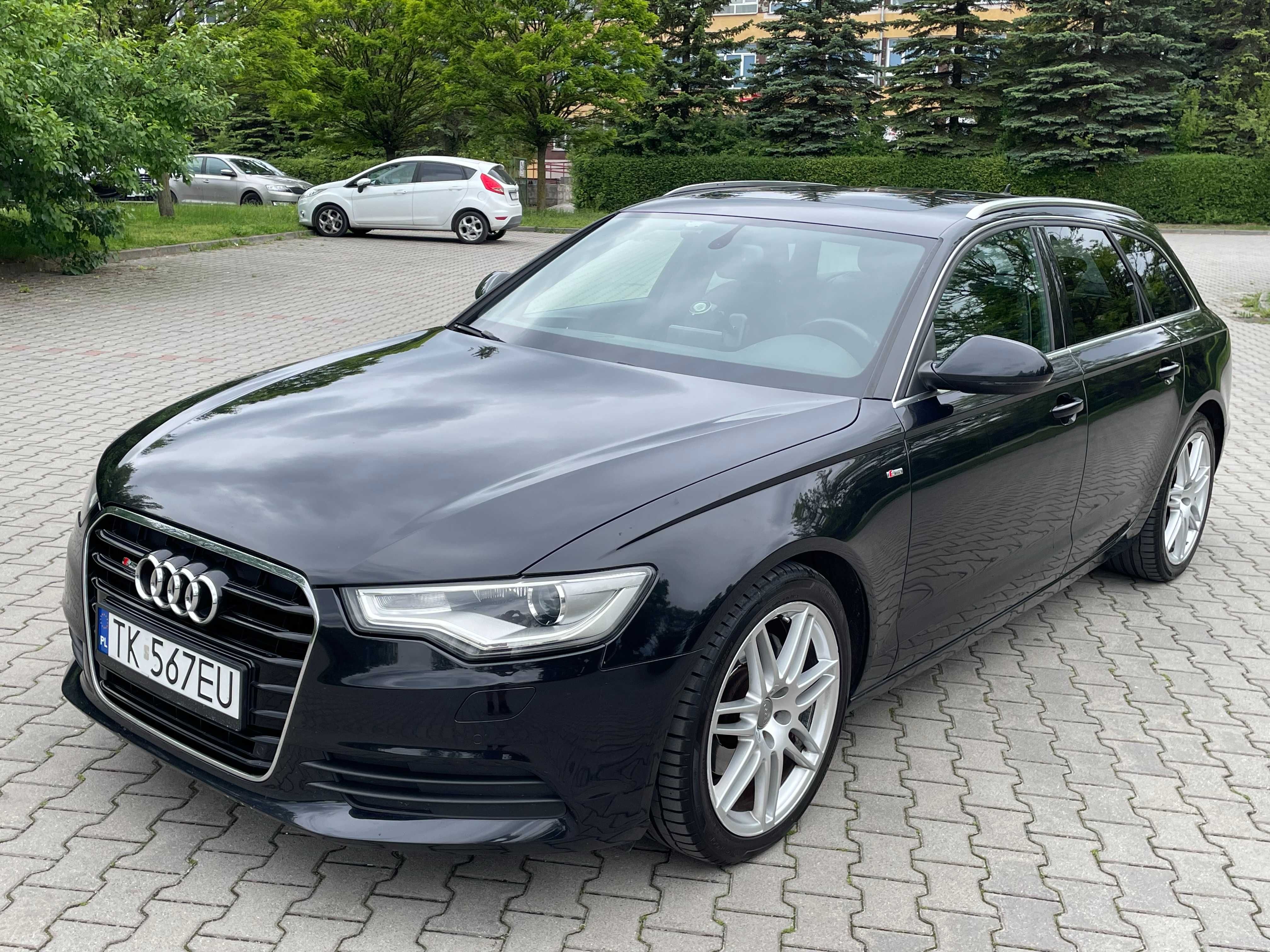 AUDI A6 C7 2.0 TDI 177 koni 2014r. S-Line Automat Led Zadbana