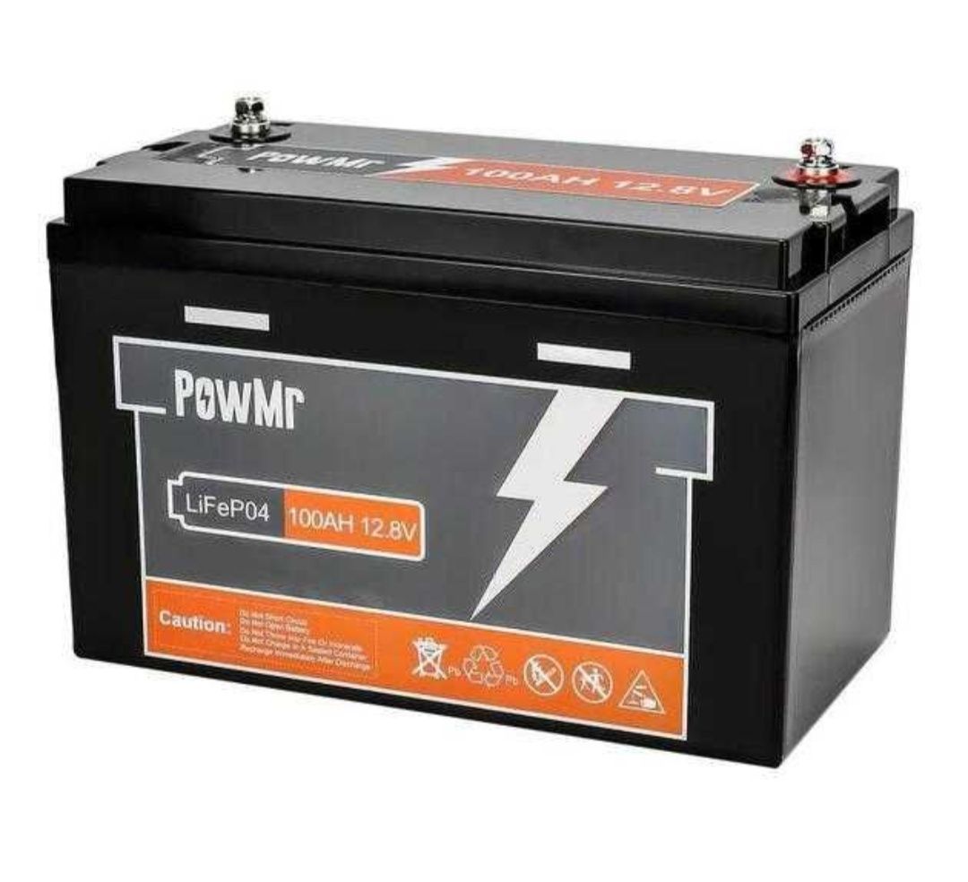 Акумулятор PowMr 12.8V100Ah LiFePO4