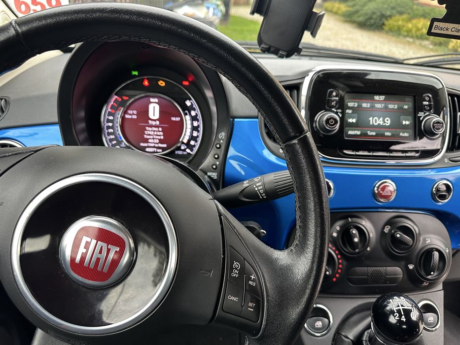 Fiat 500 sport 1,4 cabrio  FV 23%