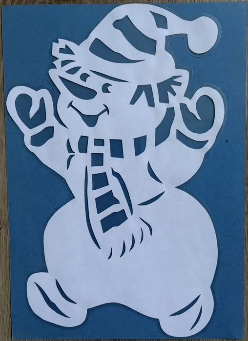 10 szt bałwanków dekoracje zimowe do szkoły przedszkola