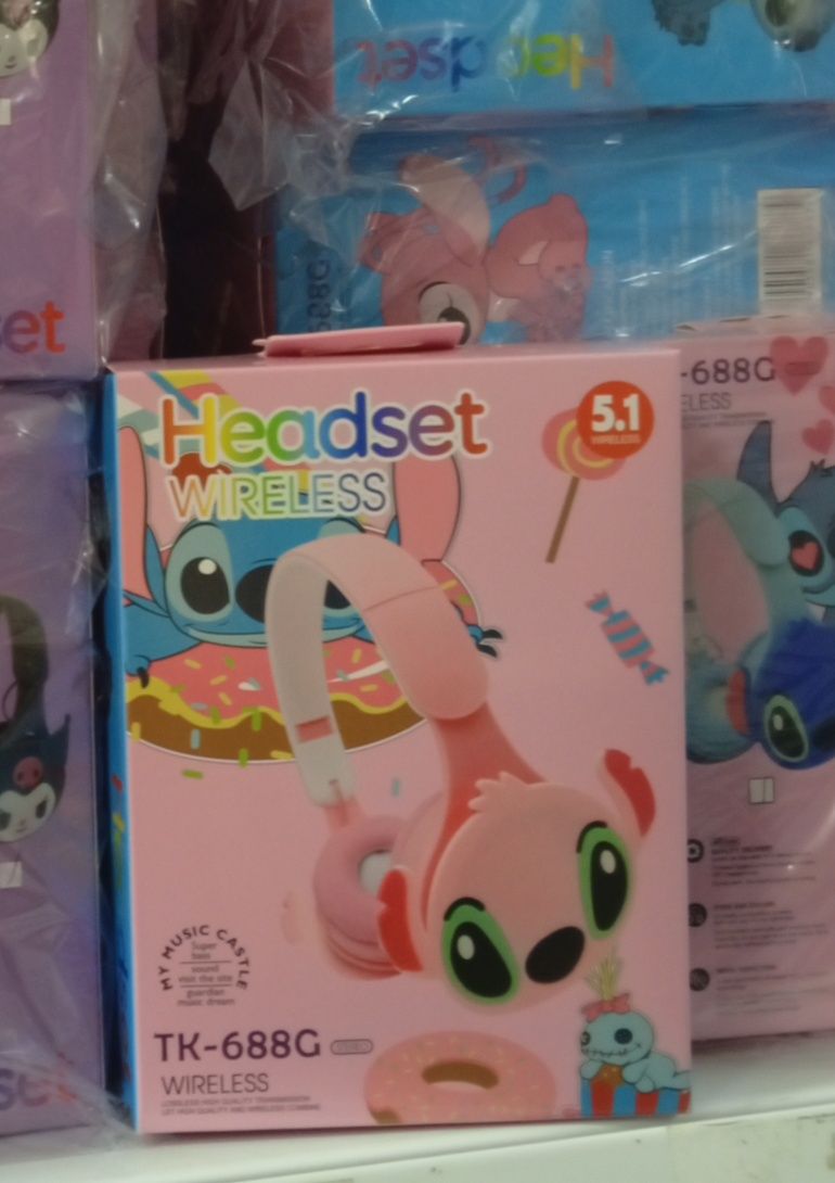 Słuchawki bezprzewodowe Stich dla dzieci