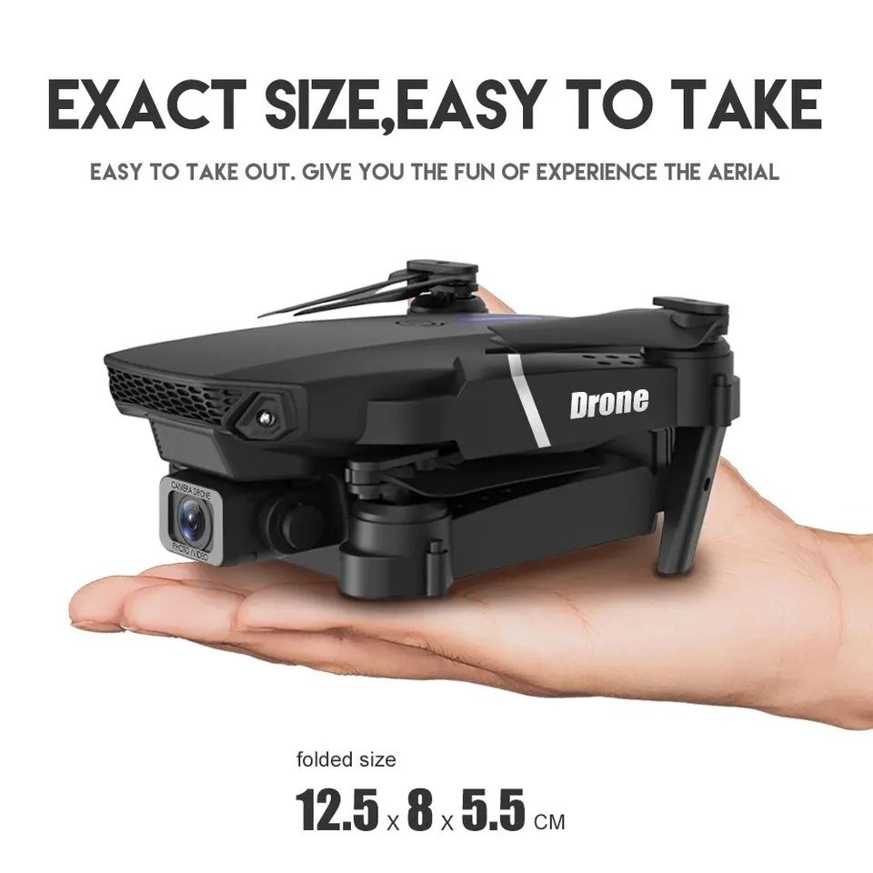 Dron E88 kamera HD wifi
