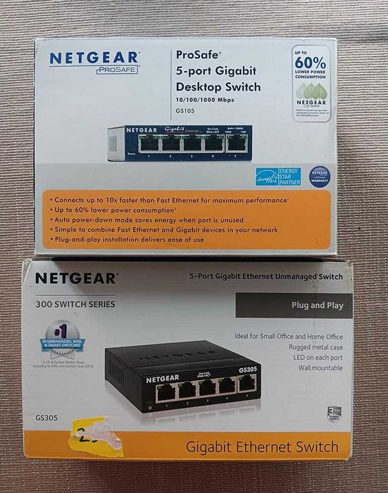 Netgear Switch x2