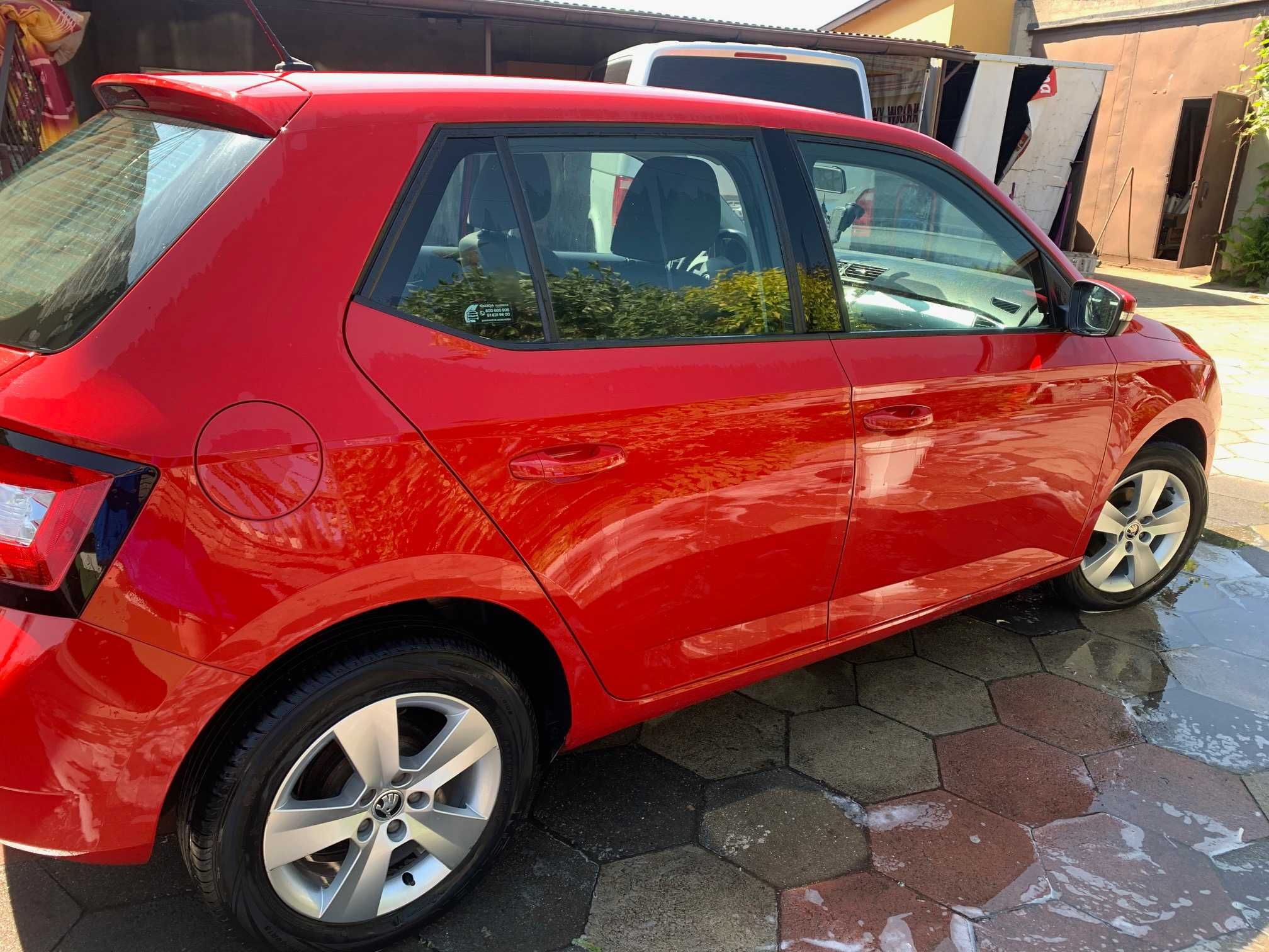 Skoda fabia 2018 72 tys. przebieg hatchback krajowe