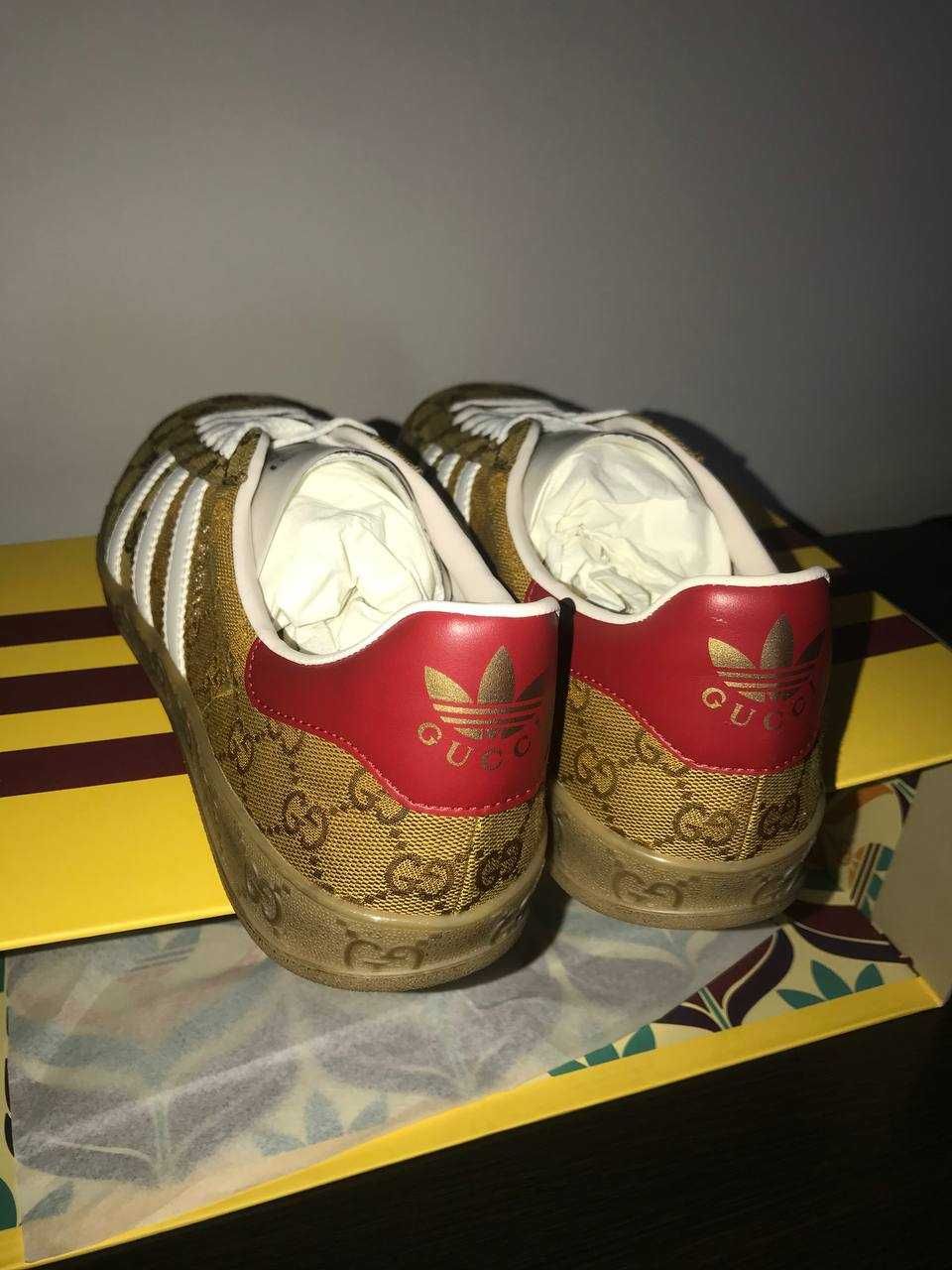 adidas x GUCCI Gazelle Monogram