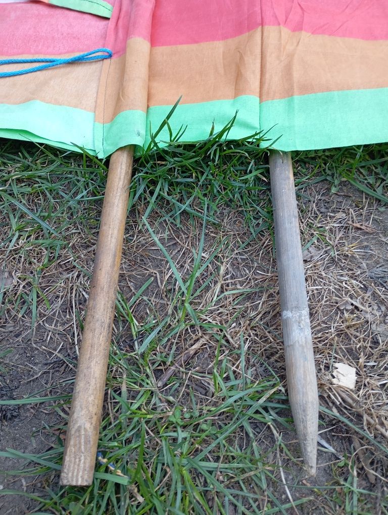 Kolorowy parawan plażowy 4,7m x 1m