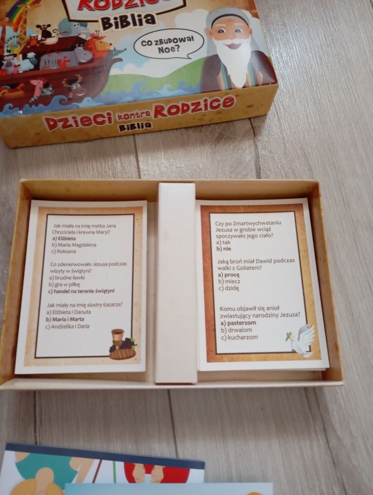 Gra Dzieci kontra rodzice Biblia