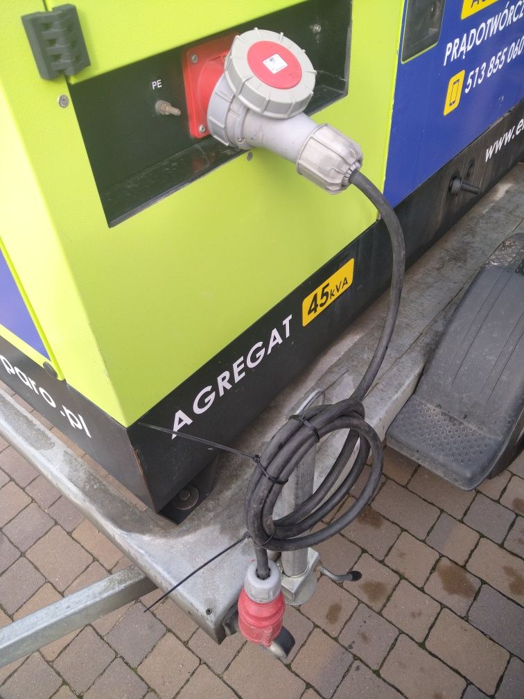 Wynajem agregatu prądotwórczego 33kW