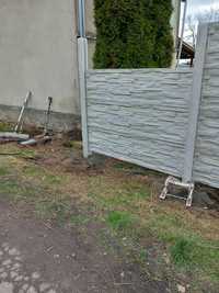 Montowanie ogrodzeń betonowych