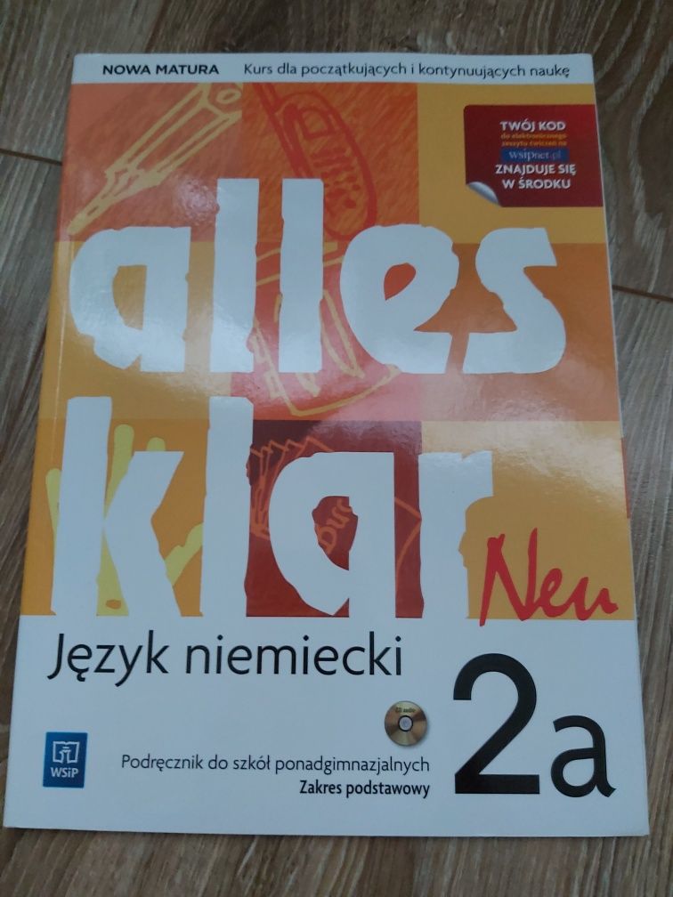 Sprzedam książki do języka niemieckiego 2a 2b