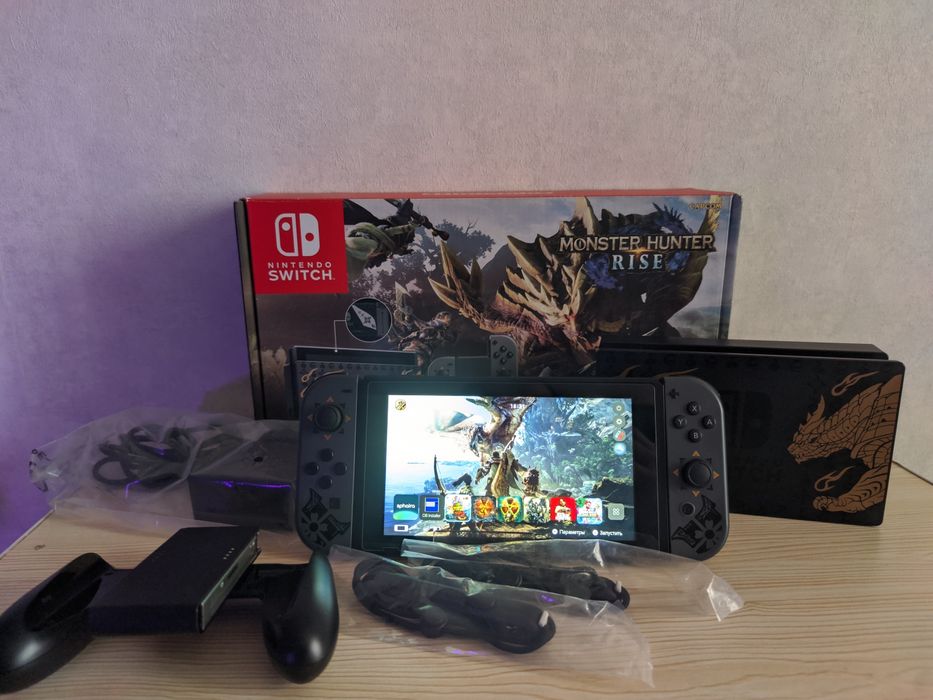 Nintendo switch Monster Hunter Rise Edition 32 256