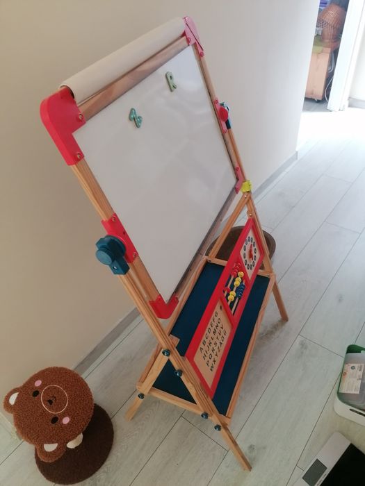 Tablica stojąca magnetyczny kredowa