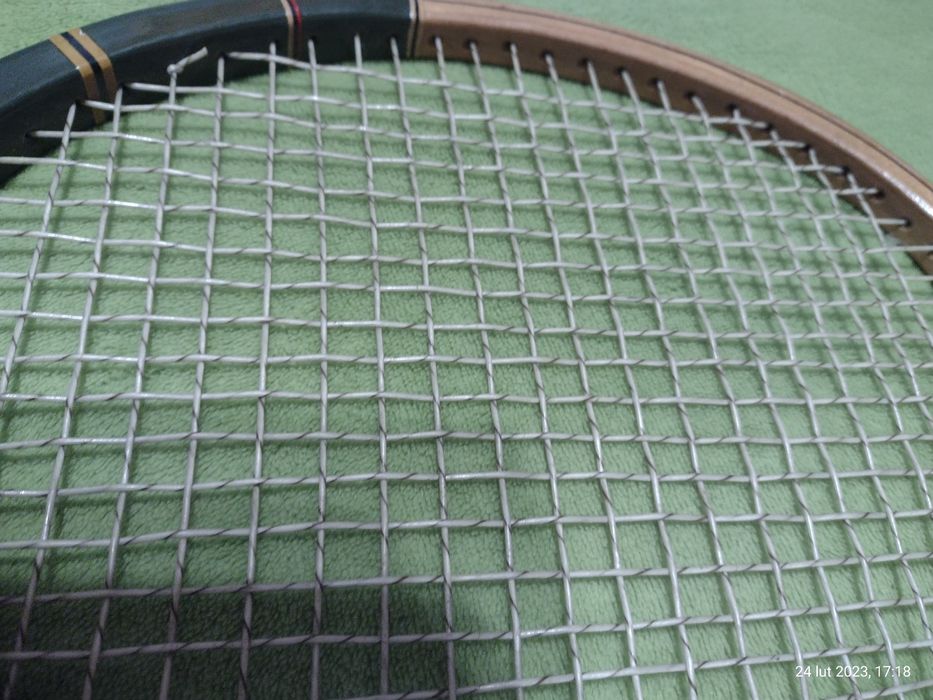 Rakieta drewniana do tenisa prl