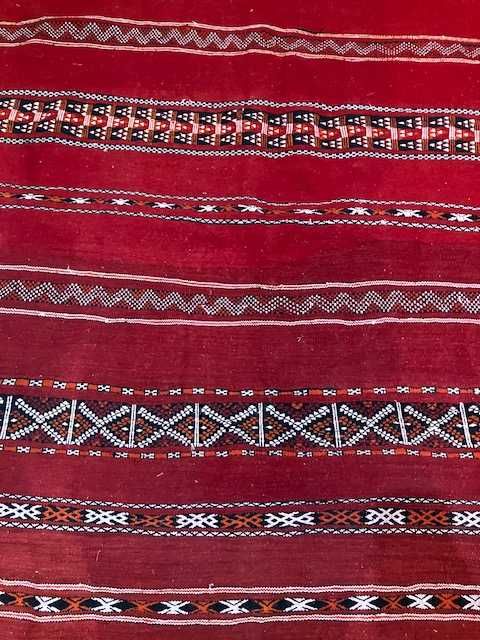 Lindo tapete kilim tuareg lã  2,47 x 1,55