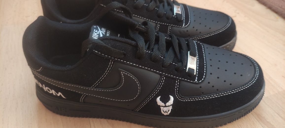 Nike air fofce 1' 07 czarne  męskie