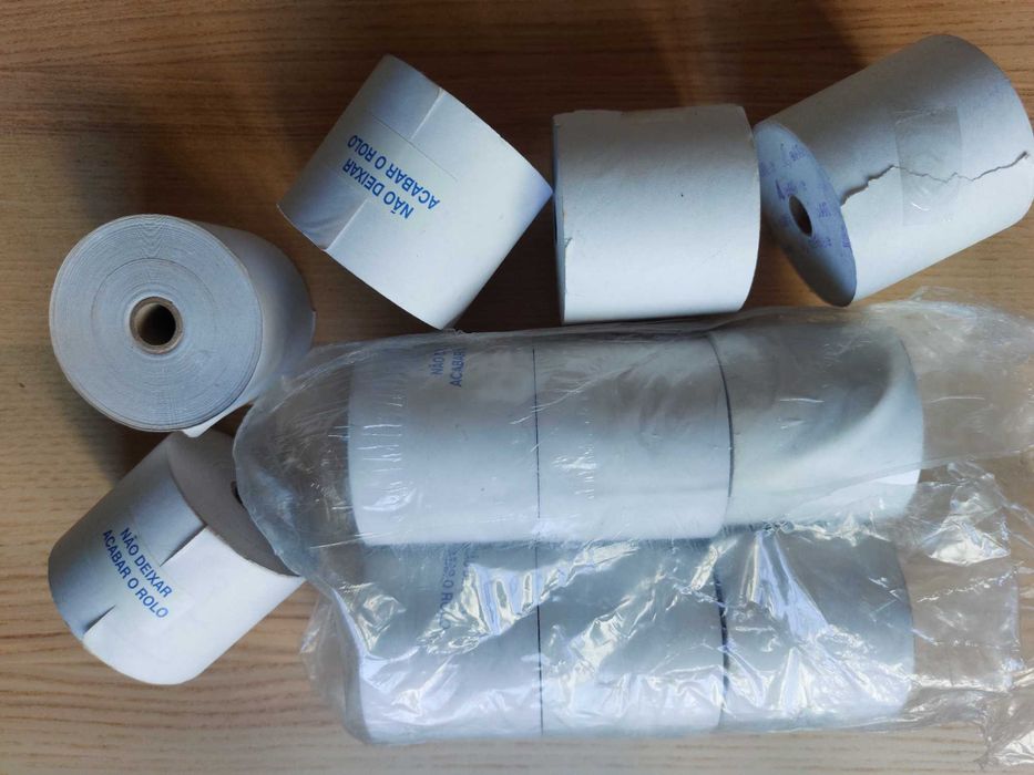 Rolos para maquinas registadoras