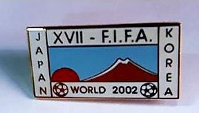 Pin Oficial Mundial 2002 Korea e clubes ingleses