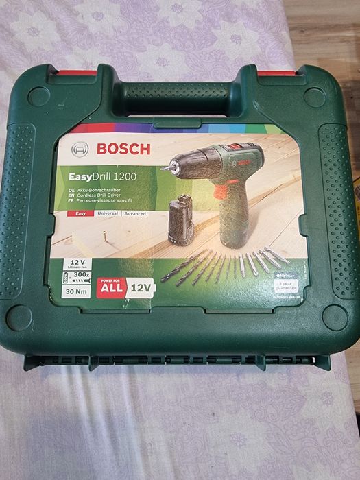 Wkrętarka Bosch EasyDrill 12V plus szczotka BOSCH universal brush