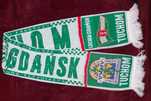 Szalik szal Lechia Gdańsk - Tuchom