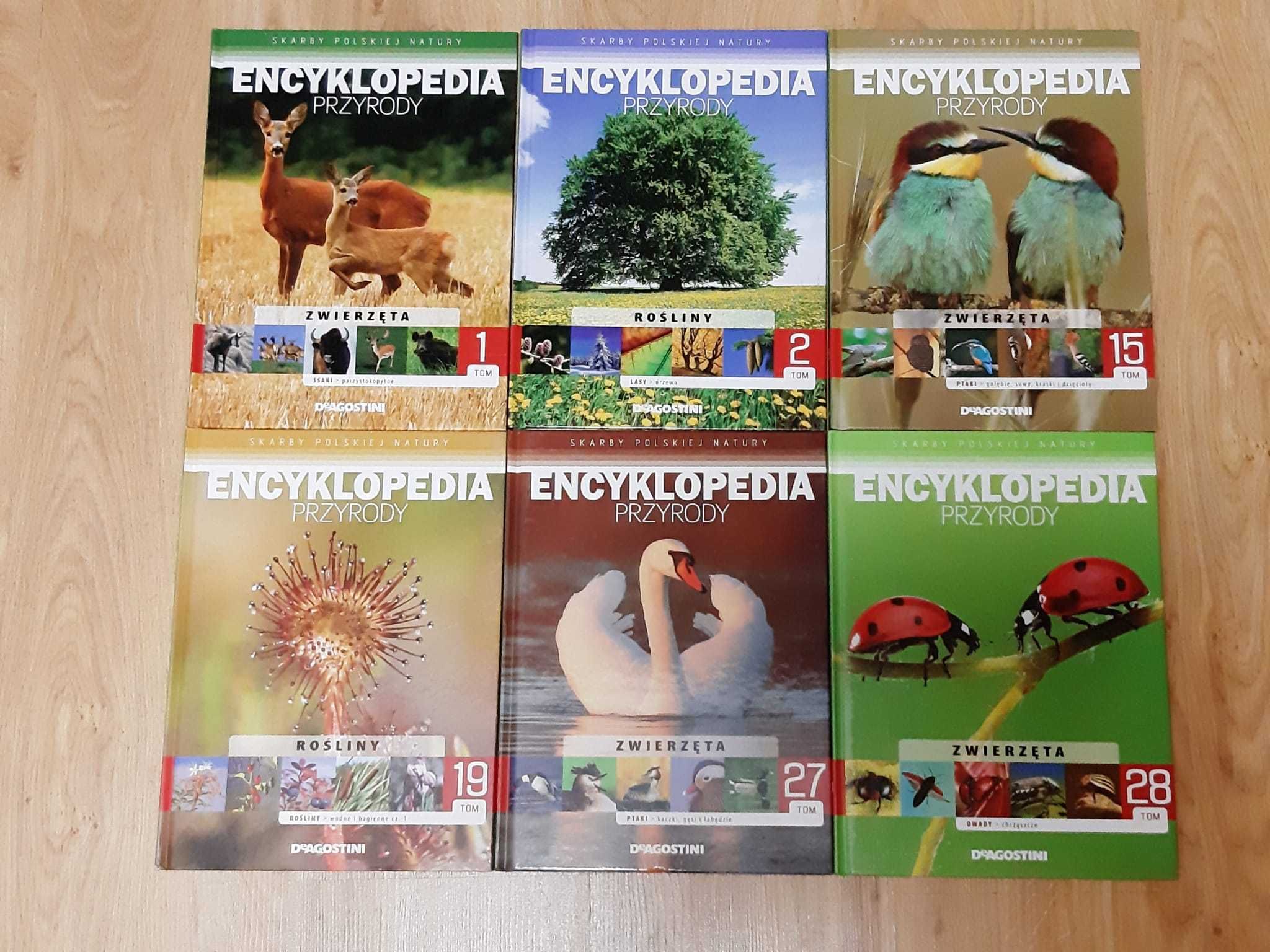 Encyklopedia Przyrody wybrane tomy Wyd. Deagostini