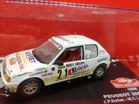 N.51 Miniaturas 1/43 Peugeot de Rally estado novo