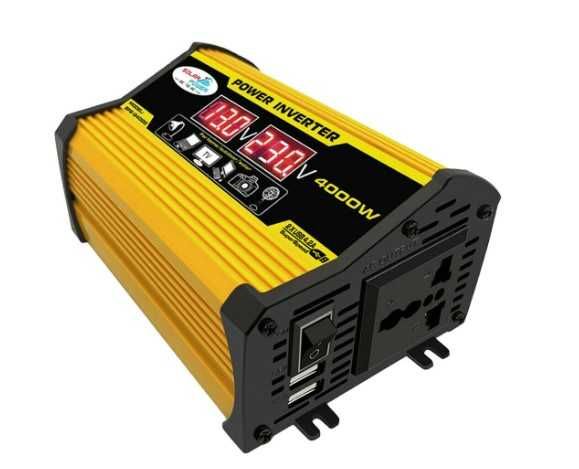 Інвертор, перетворювач  4000 W 12В /220 В, 4000Вт в наявності