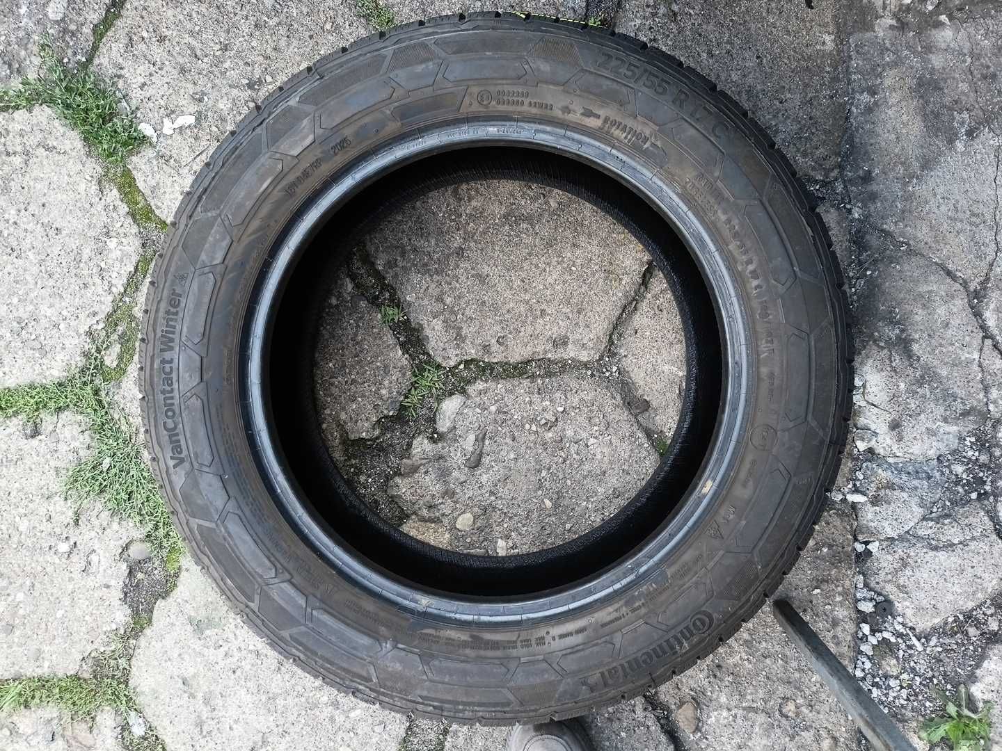 225/55R17C Continental VanContact Winter para opon zima 9,1mm nr7337