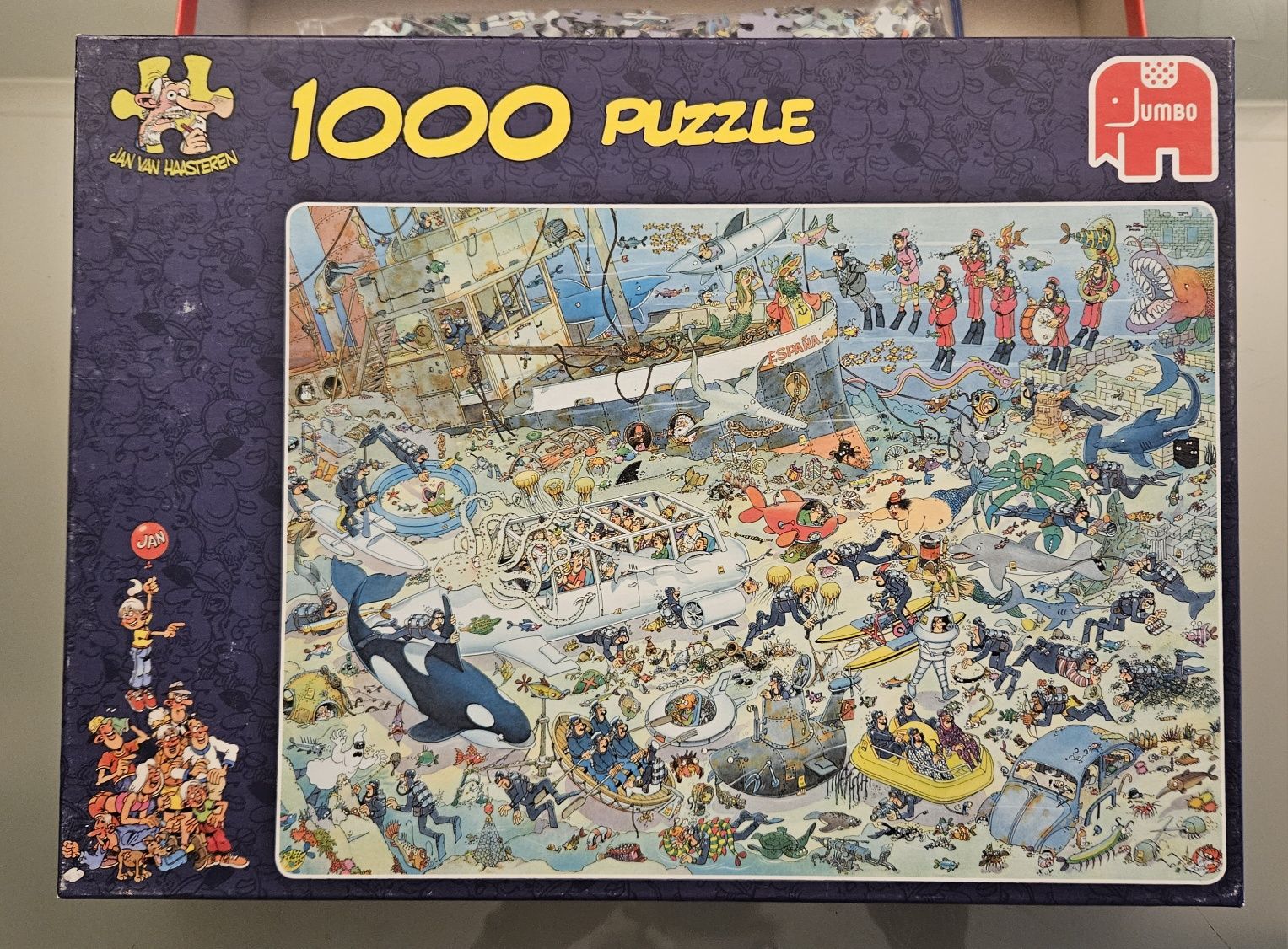 UNIKAT! Puzzle Haasteren 1000 Deep Sea Fun