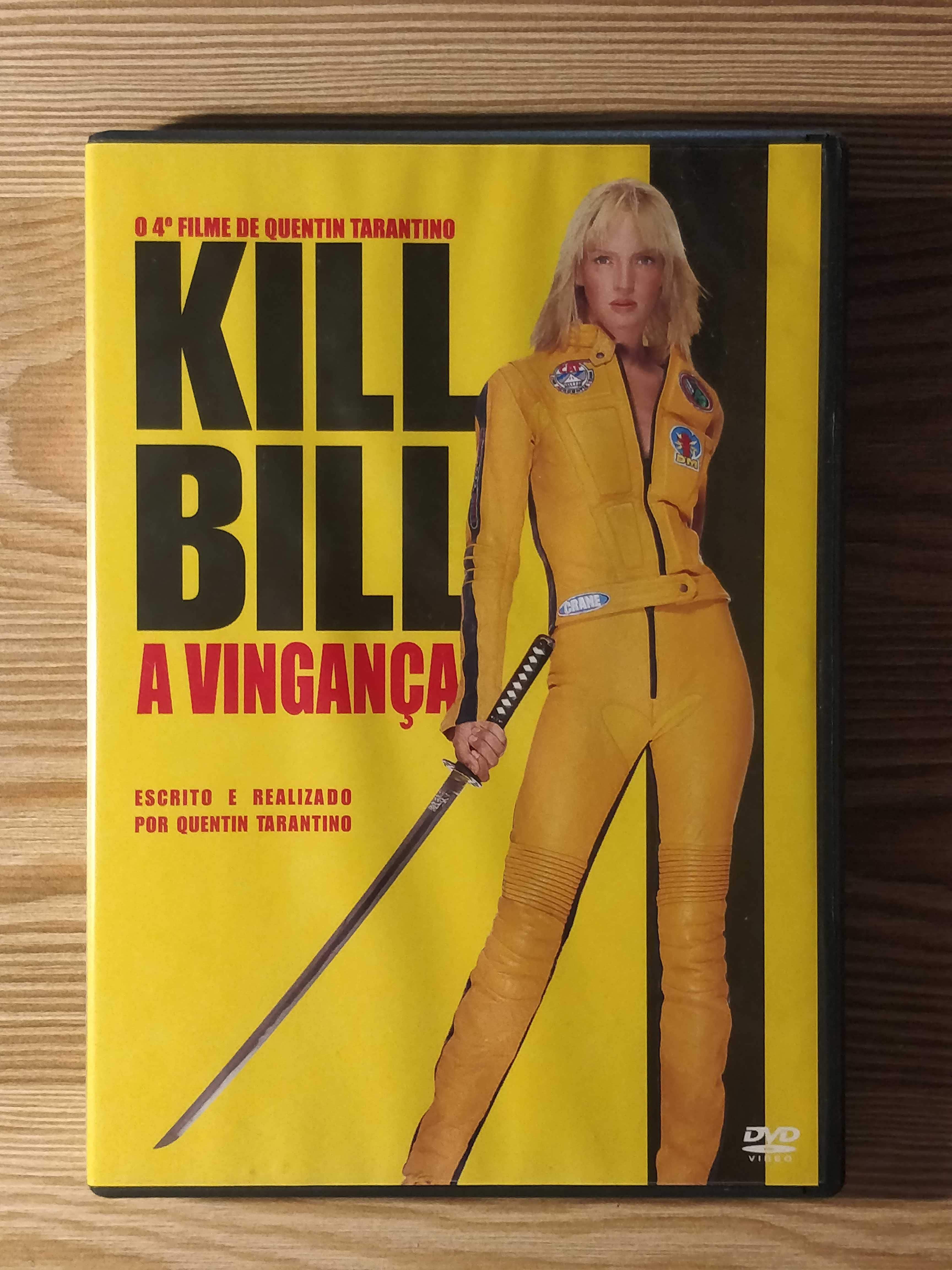 Dvd Kill Bill Vol 1 e 2 com caixa