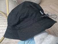 Czarny bawełniany kapelusz czapka typu bucket rozmiar S HOUSE