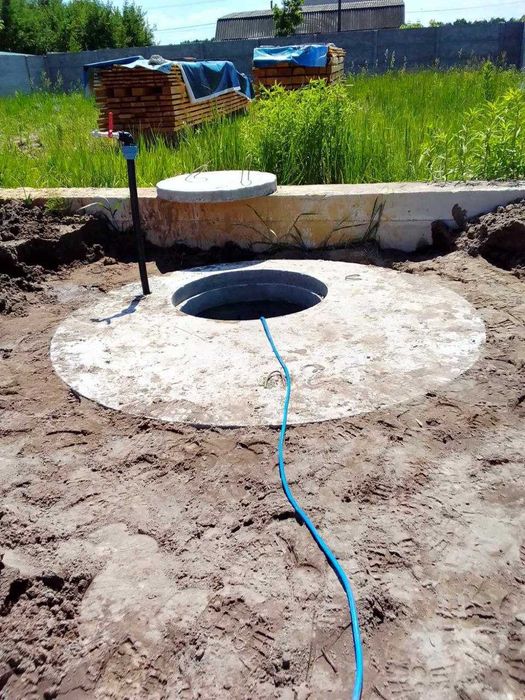 Буріння свердловин ПІД КЛЮЧ Глібівка - Монтаж водопостачання / Септики