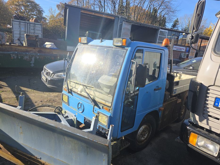 Pojazd komunalny unimog ux100 multicar 4x4 plug solarka 3.5t wywrotka