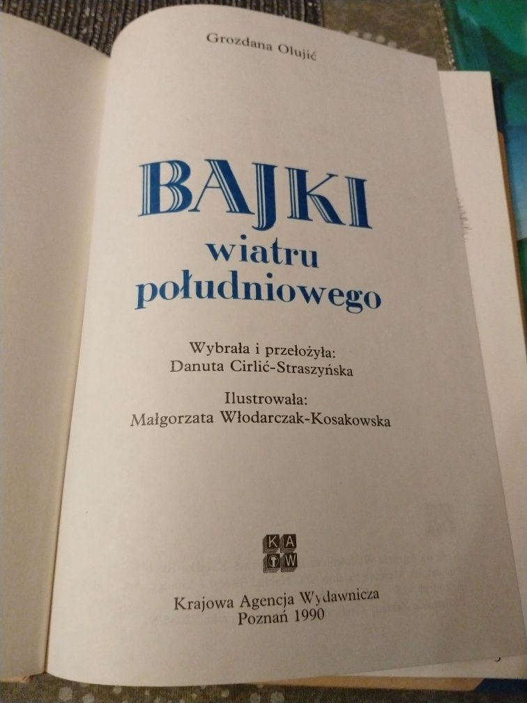 Bajki wiatru południowego. Grozdana Olujić