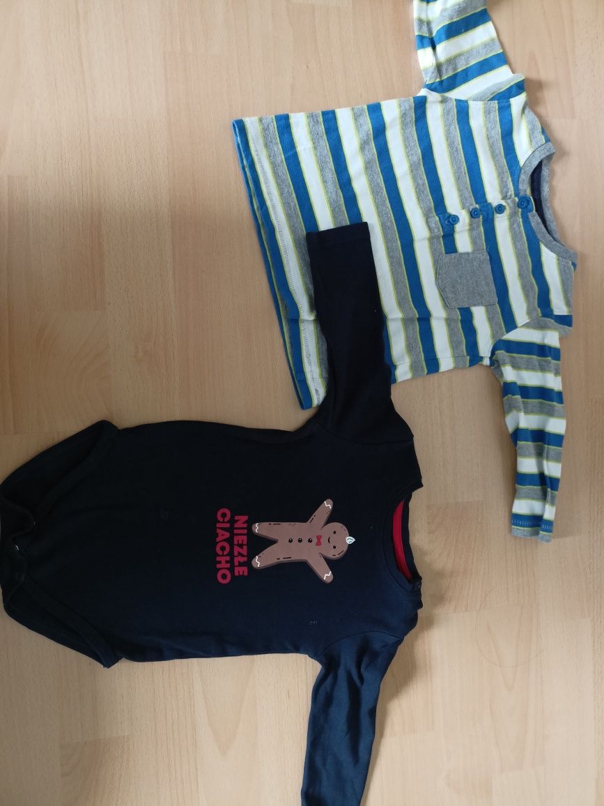 Zestaw ubrań niemowlęcych paka dla niemowlaka wyprawka chłopiec