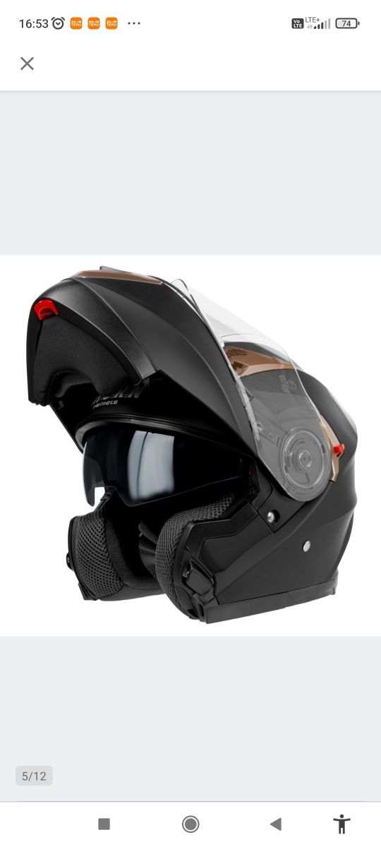 Nowy kask motocyklowy
