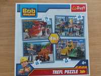 Puzzle TREFL Bob Budowniczy 4w1