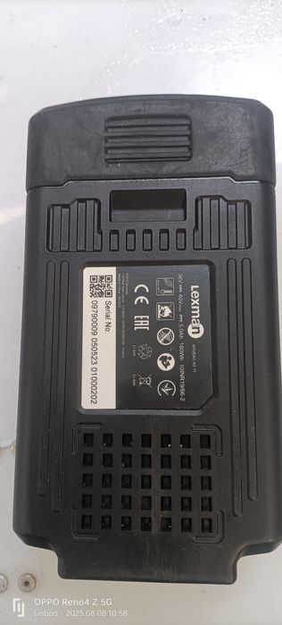 Bateria de Lítio LEXMAN 40V5AH/Roçadeiras Sterwins