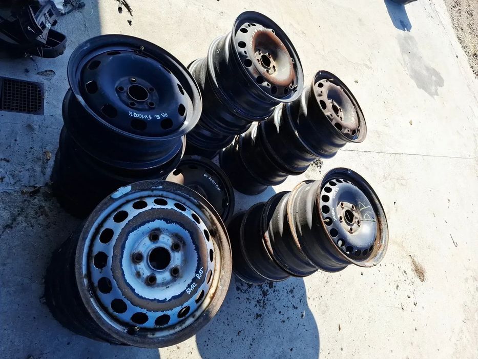 Felga Stalowa Felgi Stalowe Na Sztuki Audi VW Seat Skoda Mercedes R13 R14 R15 5x100 4x100 5x112