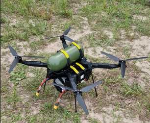 FPV дрон TESAK-15 OPTO 15 дюймів з оптоволокном 20 км