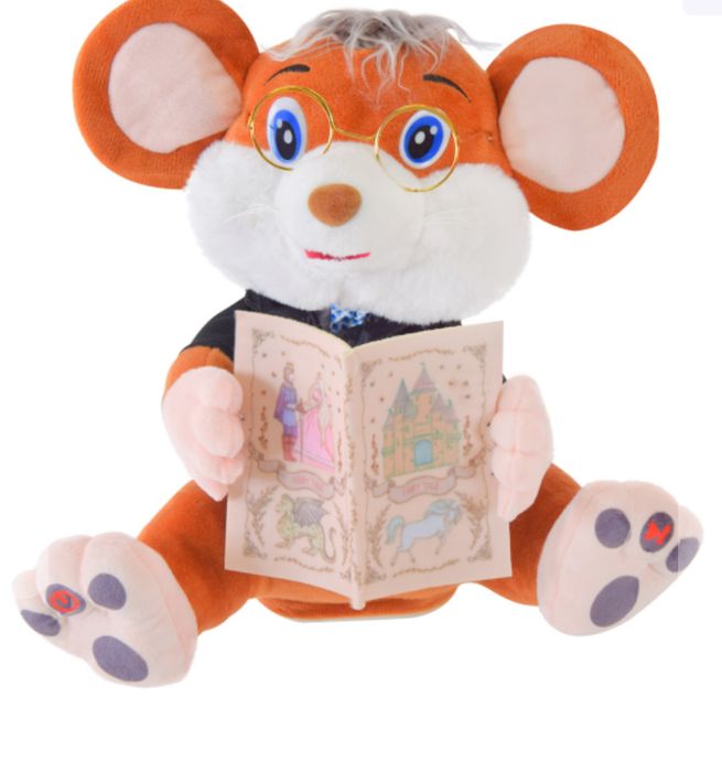 Мягкая интерактивная игрушка Мишеня казкар