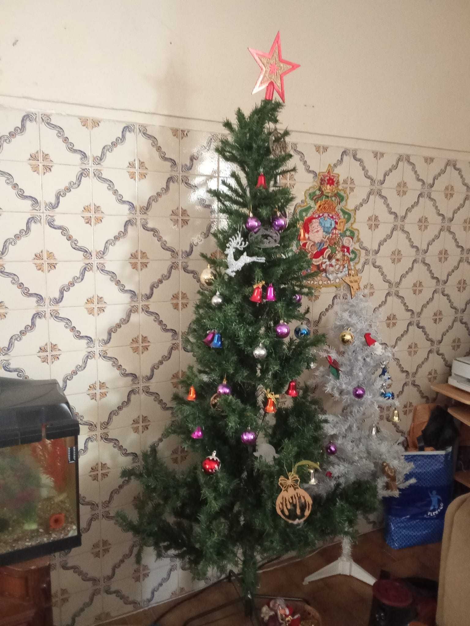 Arvore de natal 1,80 semi novo