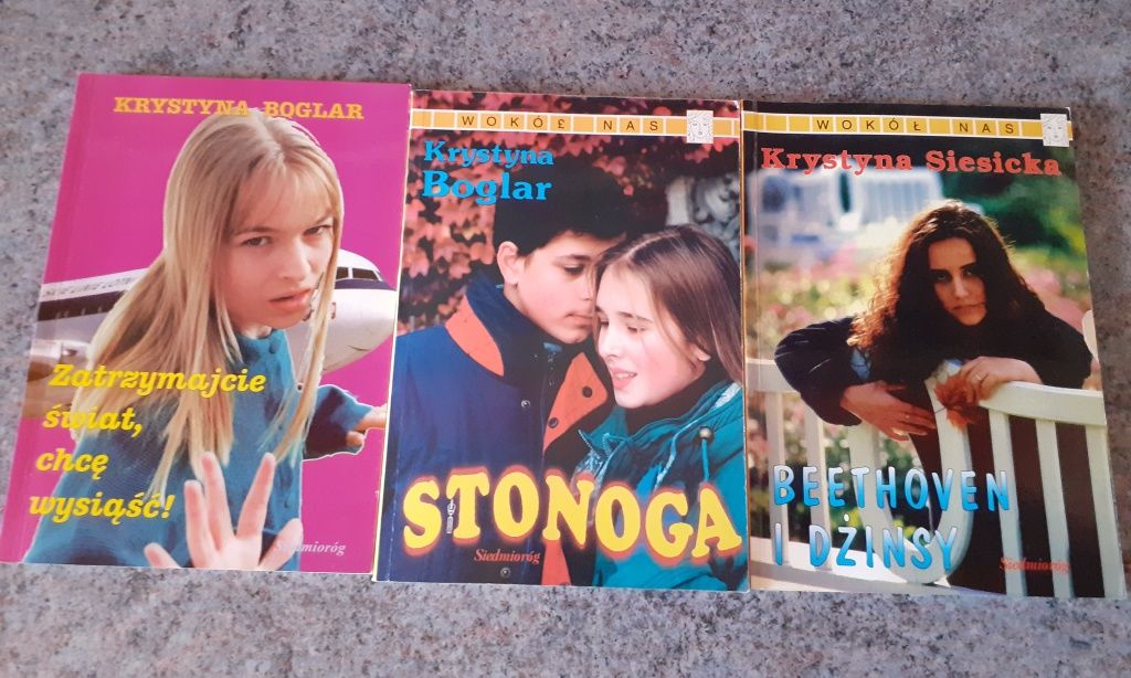 Krystyna Boglar Stonoga, Zatrzymajcie...2 książki