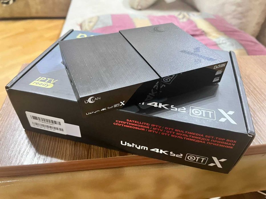 Супутниковий ресивер uClan Ustym 4K S2 OTT X