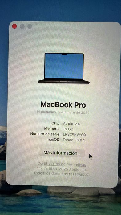 Macbook M4 Pro 512 GB