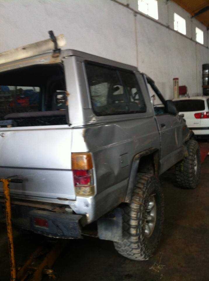 peças patrol acidentado