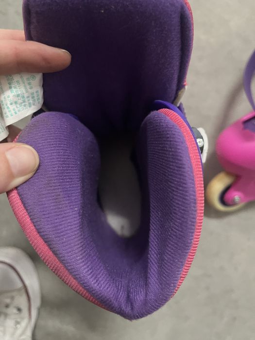 Patins de menina, em linha