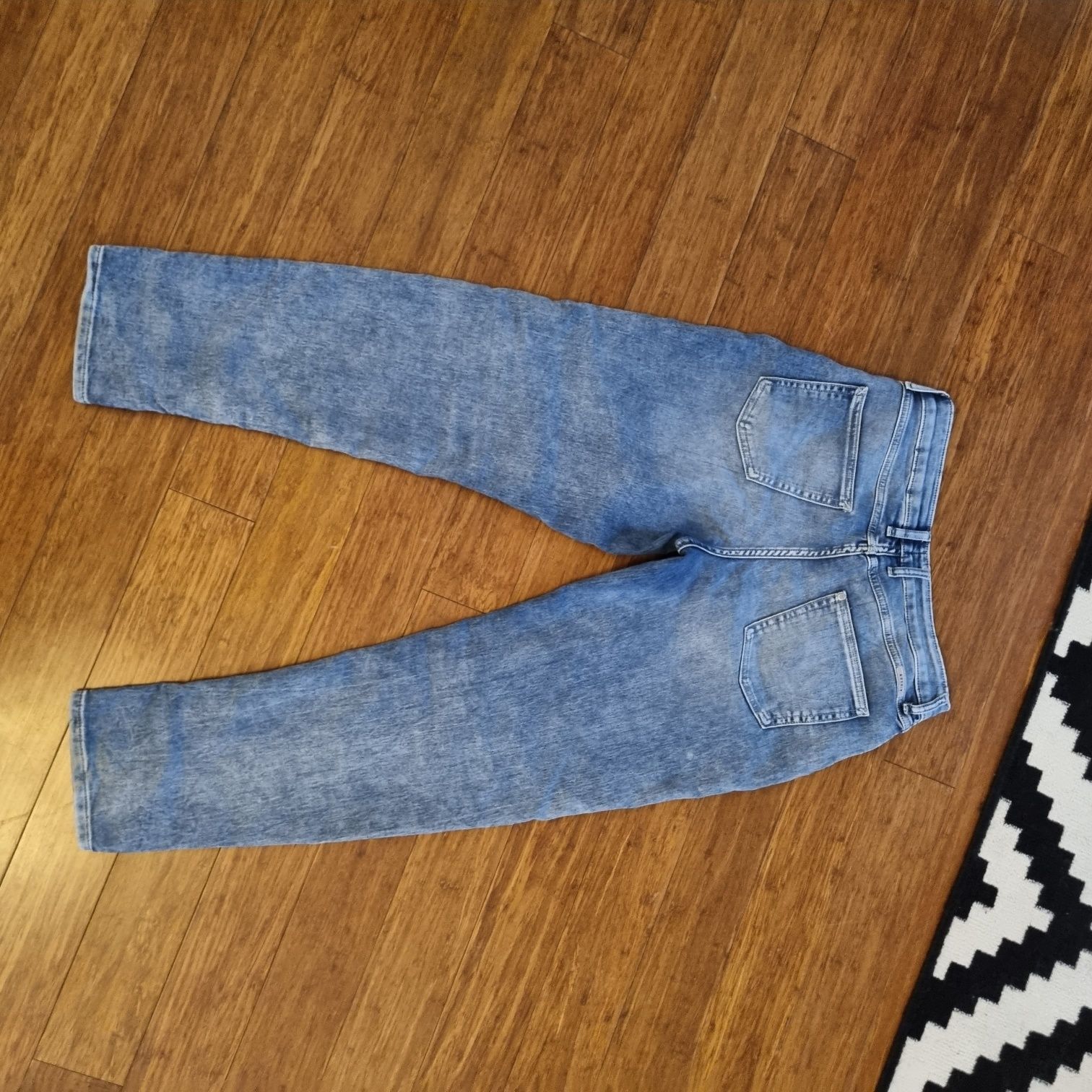 Jeansy dżinsy denim H&M 164