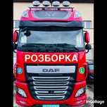 Разборка , шрот DAF XF 106,двигун, кабіна,редукток, кпп