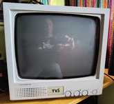 Monitor 15" CCTV MM15 Retro konsola, komputer 8bit Czarno biały Klasyk